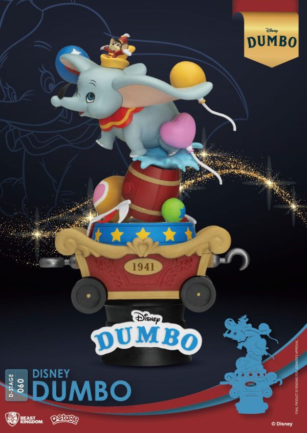 Disney Classic Animation Dumbo Series D-Stage PVC Diorama Diorami Disney