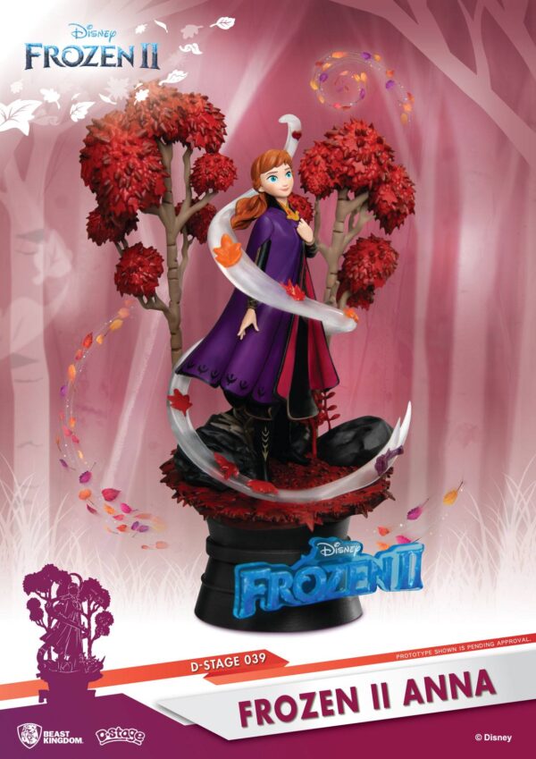 Frozen 2 D-Stage PVC Diorama Anna 15 cm