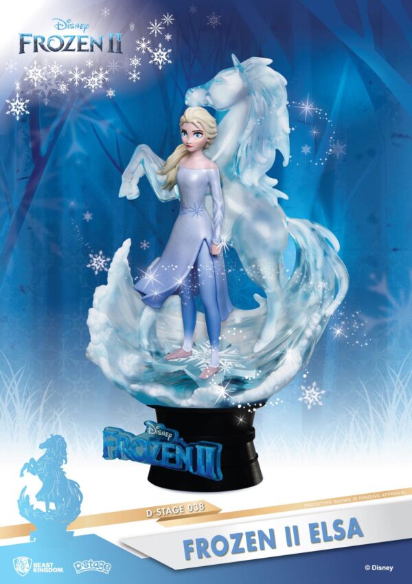 Frozen 2 D-Stage PVC Diorama Elsa 15 cm