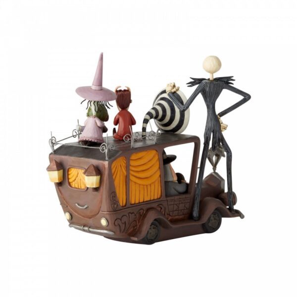 Disney Traditions Jim Shore Statuetta La Macchina Del Sindaco Nightmare Before Christmas