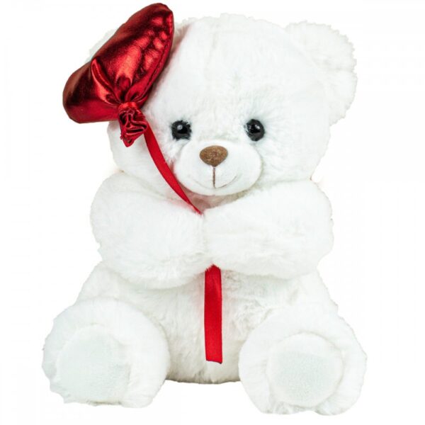 Orsetto con Palloncino cuore rosso