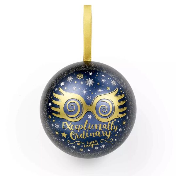 Harry Potter Pallina di Natale Luna Lovegood + Collana