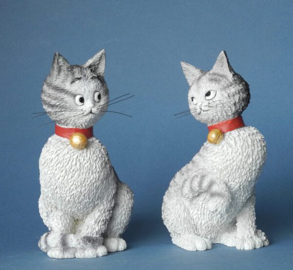 SET Irresistibile Coppia Gatti di Albert Dubout