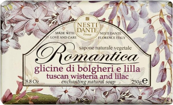 Nesti Dante Sapone Romantica Glicine di Bolgheri e Lilla