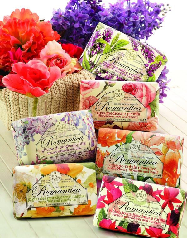 Nesti Dante Romantica Sapone Aroma Pino Toscano e Verbena