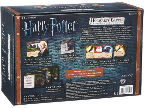 Harry Potter La Scatola Mostro dei Mostri Gioco da Tavolo Espansione