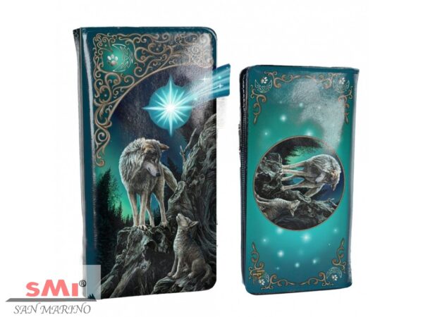 Portafoglio Lupi Guidance Embossed Purse