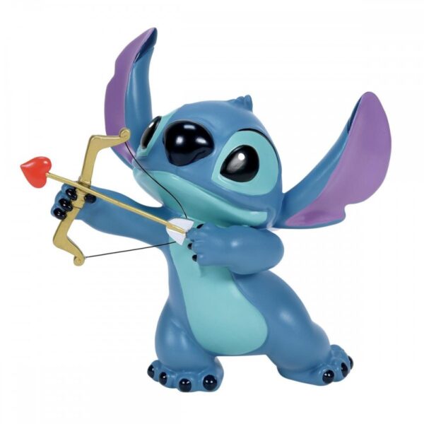 Momento di San Valentino con Stitch Cupido