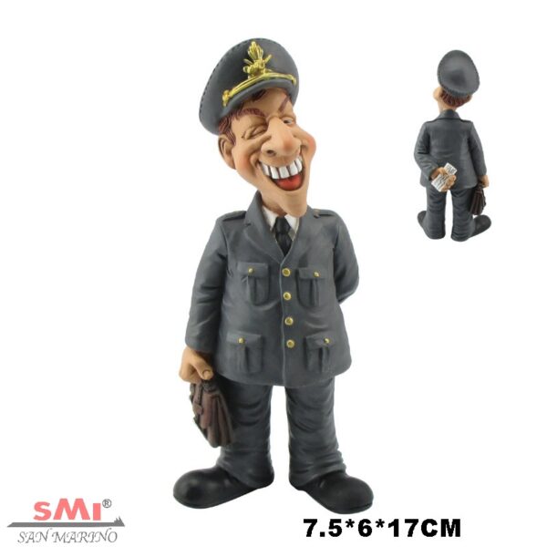 Statuina Caricatura Finanziere