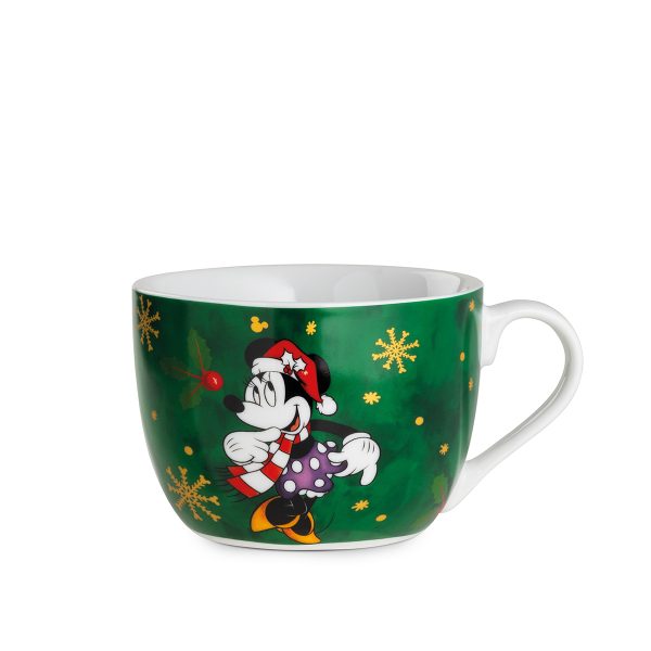 Walt Disney Tazza Porcellana Natale Minnie Mouse Topolina