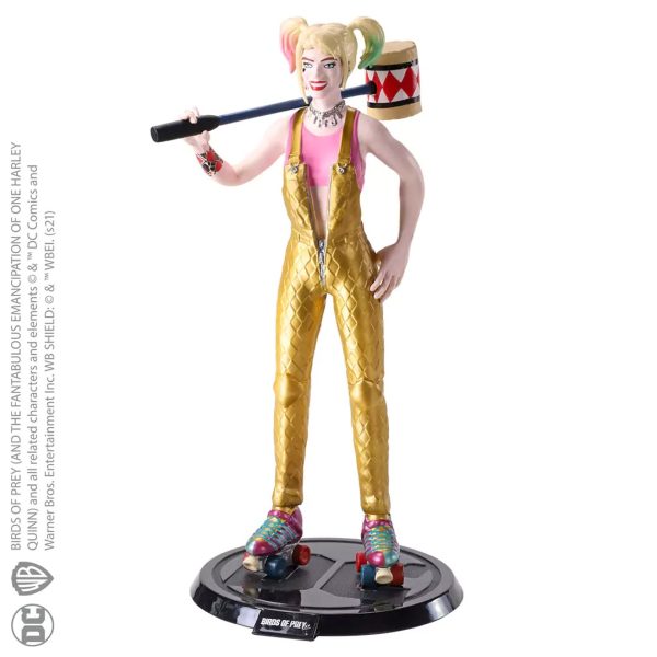 Harley Quinn Birds of Prey – personaggio Toyllectible Bendyfigs – DC comics