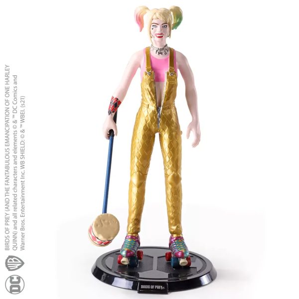 Harley Quinn Birds of Prey – personaggio Toyllectible Bendyfigs – DC comics