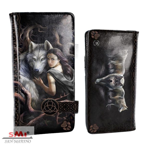 Portafoglio Portamonete e documenti Soul Bond Lupo