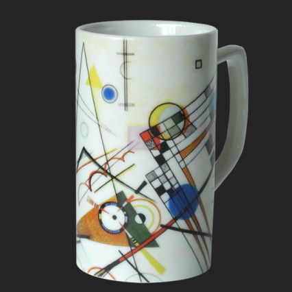 Tazza Kandinski h. 11 cm. / Ø 6 cm.