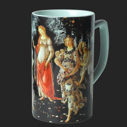 Tazza Botticelli Primavere h. 11 cm. / Ø 6 cm.