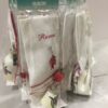 Porta Stuzzichini Peperoncino con Strofinaccio Ricamo Roma - immagine 3