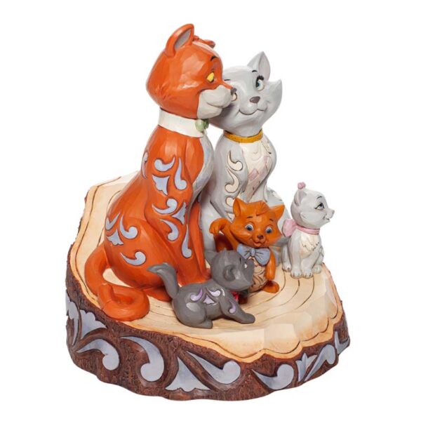 Walt Disney Jim Shore Carved Aristogatti - immagine 5