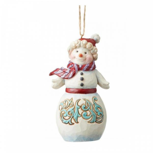 Ornamento Pupazzo di Neve Wonderland Natale