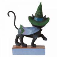 Jim Shore Gatto Nero con Cappello da Strega