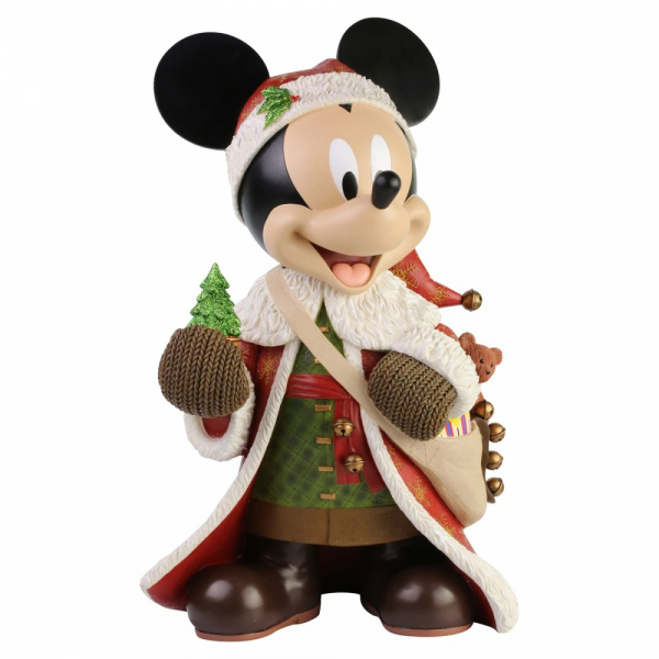 Walt Disney Statuetta di Natale Topolino vecchio mondo di St. Mick