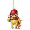 Jim Shore Ornamento da appendere Winnie the Pooh e Maialino - immagine 2