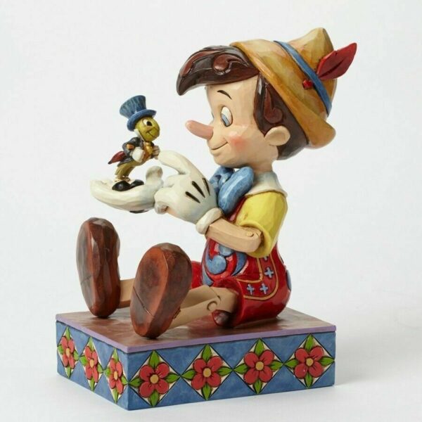 Walt Disney Jim Shore Pinocchio e Grillo Parlante