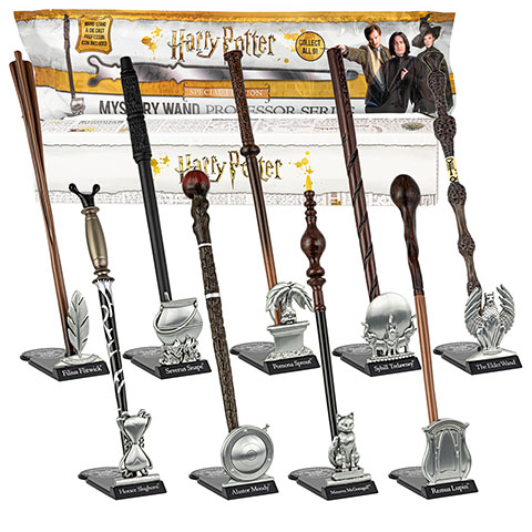 Bacchetta Magica A Sorpresa 1 Di 9 Harry Potter Noble Collection Figuras De Accion Juguetes