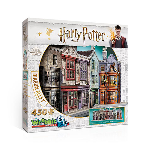 Harry Potter ™ – Diagon Alley – Puzzle 3D di Wrebbit