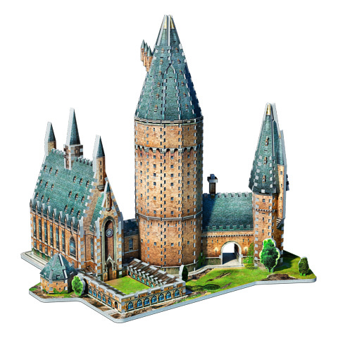 Harry Potter Hogwarts – Great Hall – puzzle 3D Wrebbit