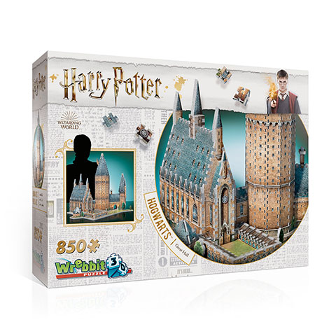 Harry Potter Hogwarts – Great Hall – puzzle 3D Wrebbit