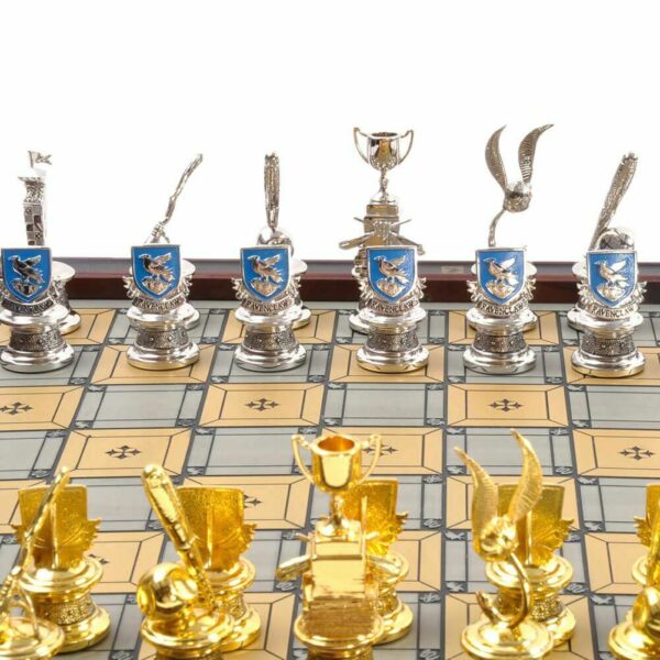 Scacchiera Harry Potter Set di scacchi di Quidditch delle Case di Hogwarts - immagine 4