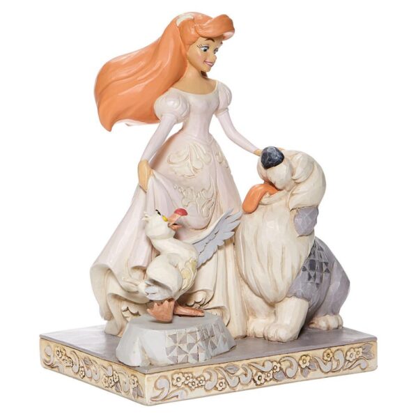 Walt Disney Statuetta Ariel Woodland bianca