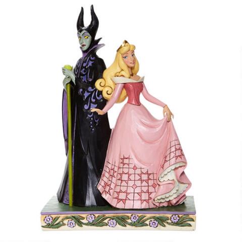 Walt Disney Jim Shore Aurora e Maleficent Malefica