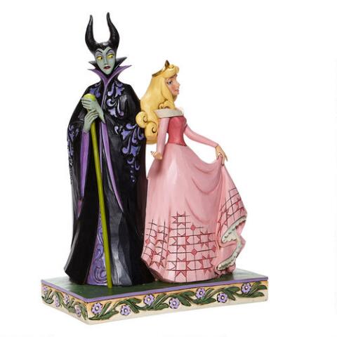 Walt Disney Jim Shore Aurora e Maleficent Malefica