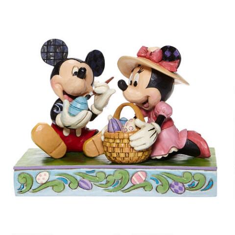 Walt Disney – Figurina di Pasqua di Topolino e Minnie
