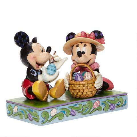 Walt Disney – Figurina di Pasqua di Topolino e Minnie