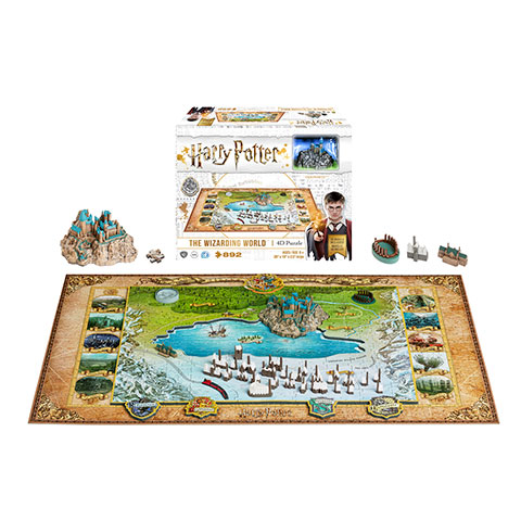 Harry Potter Puzzle The Wizarding World – 892 pezzi – 4D Cityscape