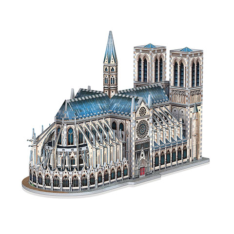 Cattedrale di Notre-Dame – puzzle 3D Wrebbit