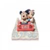Walt Disney Jim Shore Topolino e Minnie in slitta - immagine 3