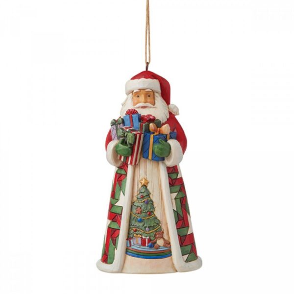 Jim Shore Babbo Natale con regali  ornamento