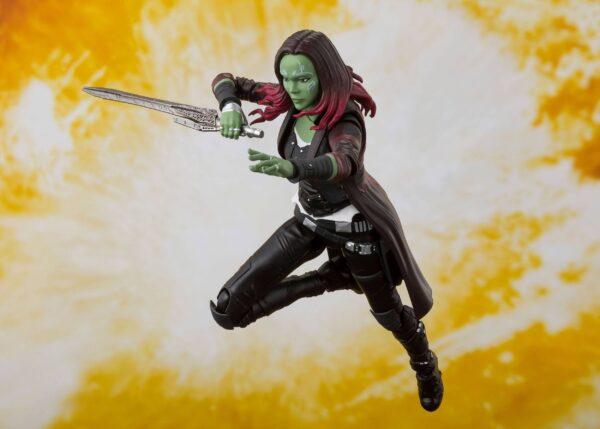 Avengers Infinity War S.H. Figuarts Action Figure Gamora 15 cm - immagine 5