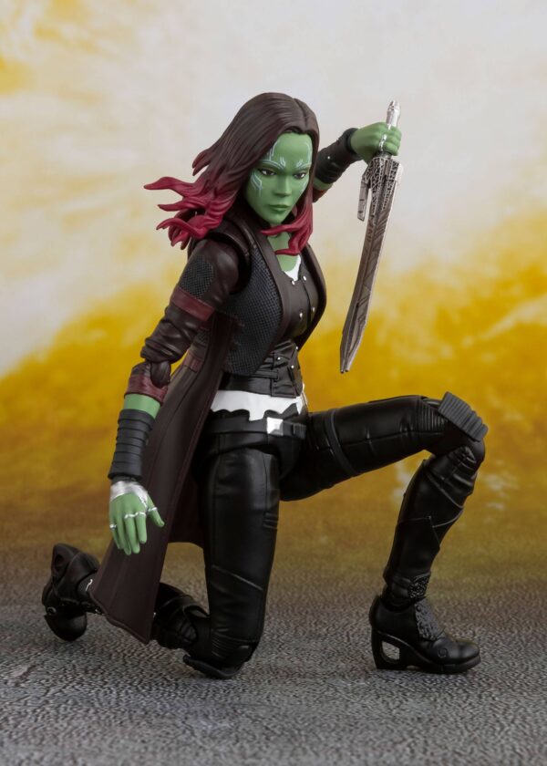 Avengers Infinity War S.H. Figuarts Action Figure Gamora 15 cm - immagine 4
