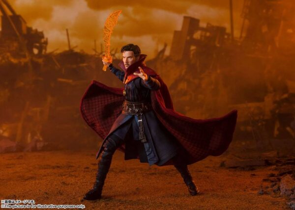 Avengers Infinity War SH Figuarts Action Figure Doctor Strange (Battle on Titan Edition) 15 cm Action figures Vendicatori - immagine 7