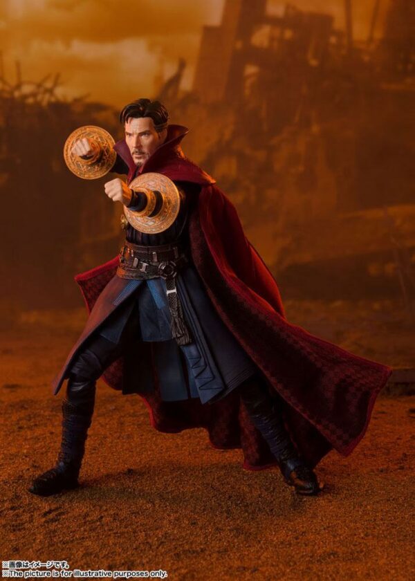 Avengers Infinity War SH Figuarts Action Figure Doctor Strange (Battle on Titan Edition) 15 cm Action figures Vendicatori - immagine 6