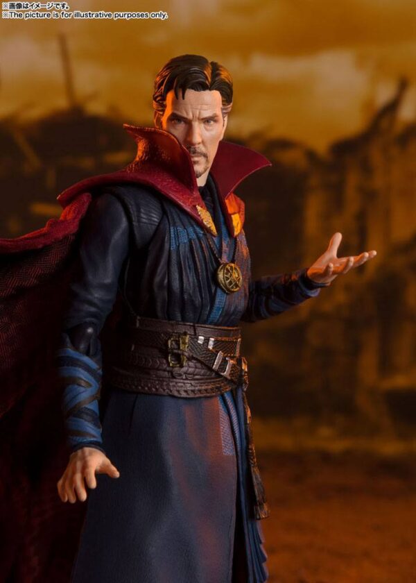 Avengers Infinity War SH Figuarts Action Figure Doctor Strange (Battle on Titan Edition) 15 cm Action figures Vendicatori - immagine 5