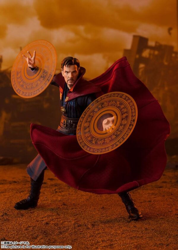 Avengers Infinity War SH Figuarts Action Figure Doctor Strange (Battle on Titan Edition) 15 cm Action figures Vendicatori - immagine 4