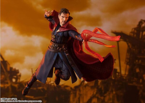 Avengers Infinity War SH Figuarts Action Figure Doctor Strange (Battle on Titan Edition) 15 cm Action figures Vendicatori - immagine 3