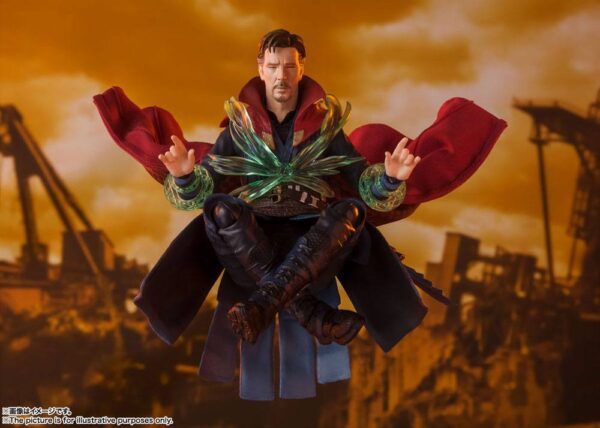 Avengers Infinity War SH Figuarts Action Figure Doctor Strange (Battle on Titan Edition) 15 cm Action figures Vendicatori