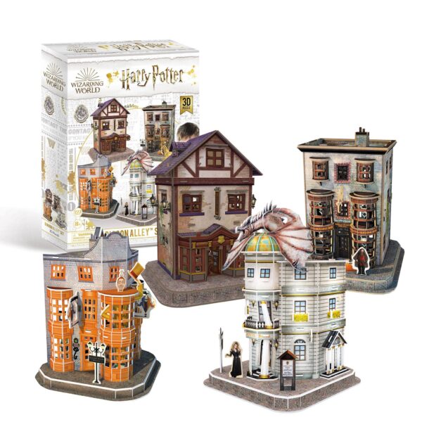Harry Potter Puzzle 3D Diagon Alley Set