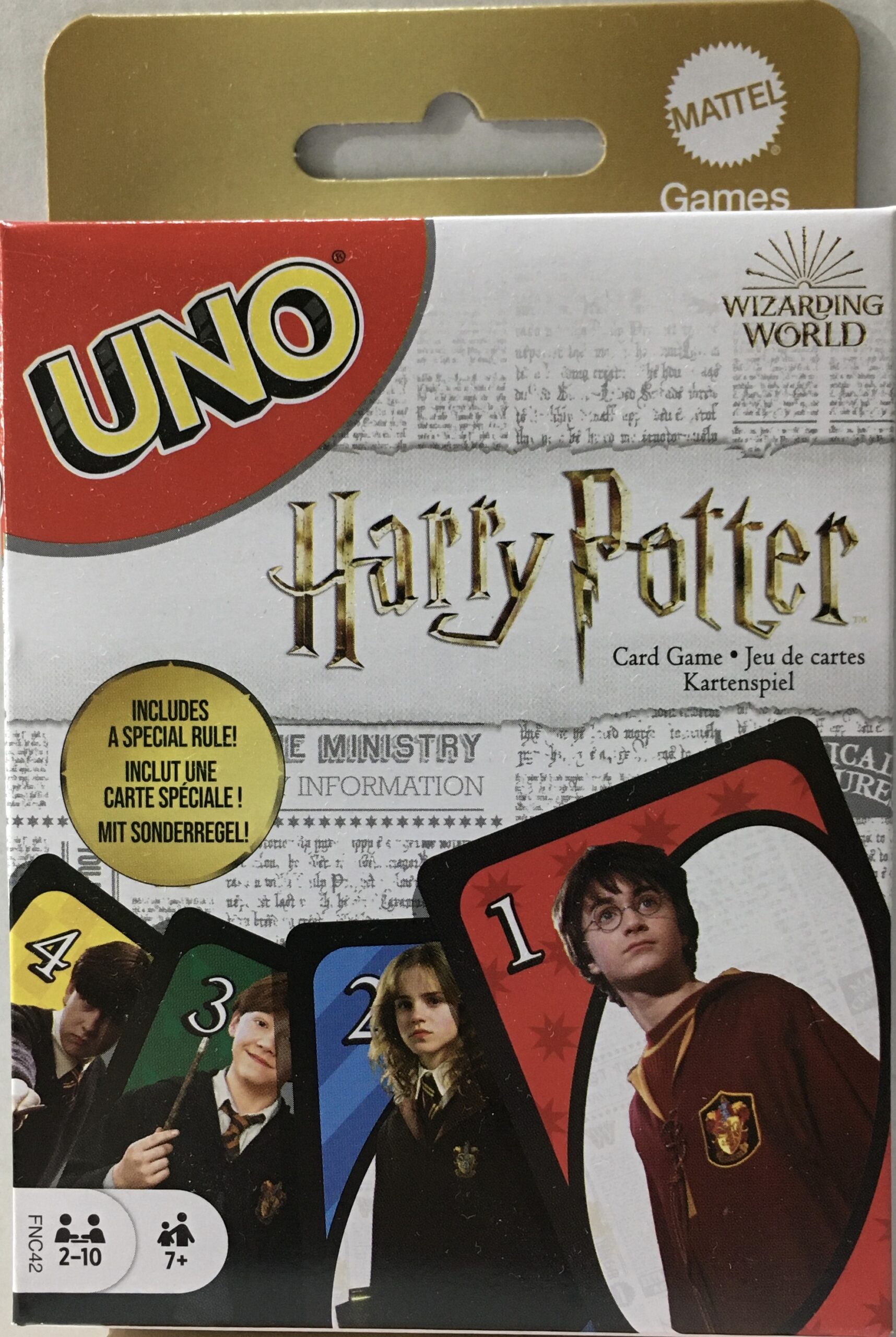 Harry Potter Card Game UNO Carte da gioco